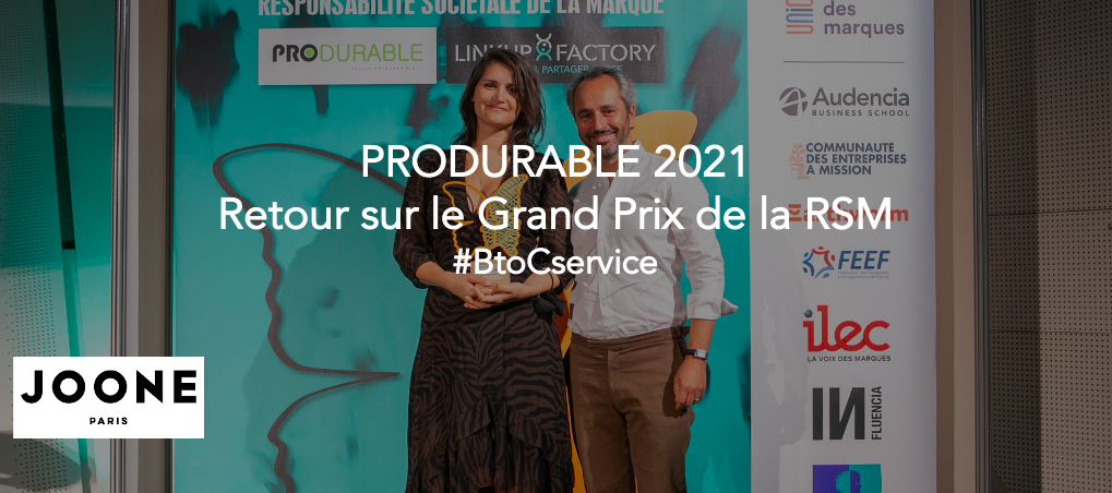 JOONE récompensé lors du 4ème Grand Prix de la RSM pour Doorz, un outil pour une transparence complète